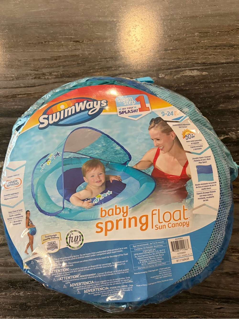 SwimWays Baby Spring Float with Canopy